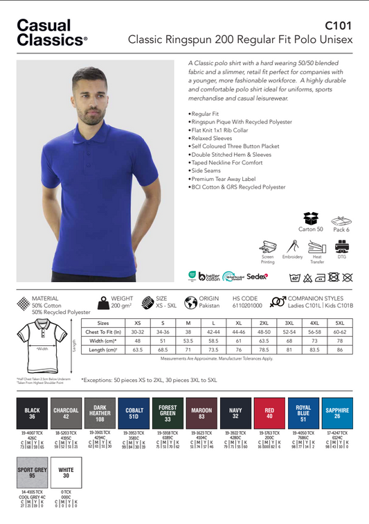 10 PRO POLO SHIRTS