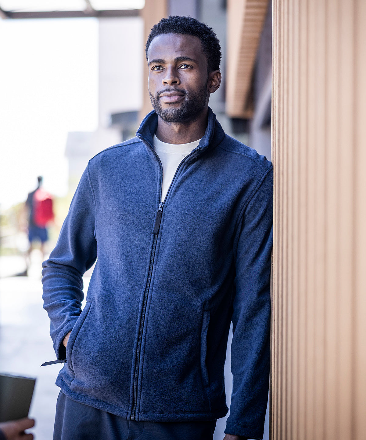 Full-zip microfleece
